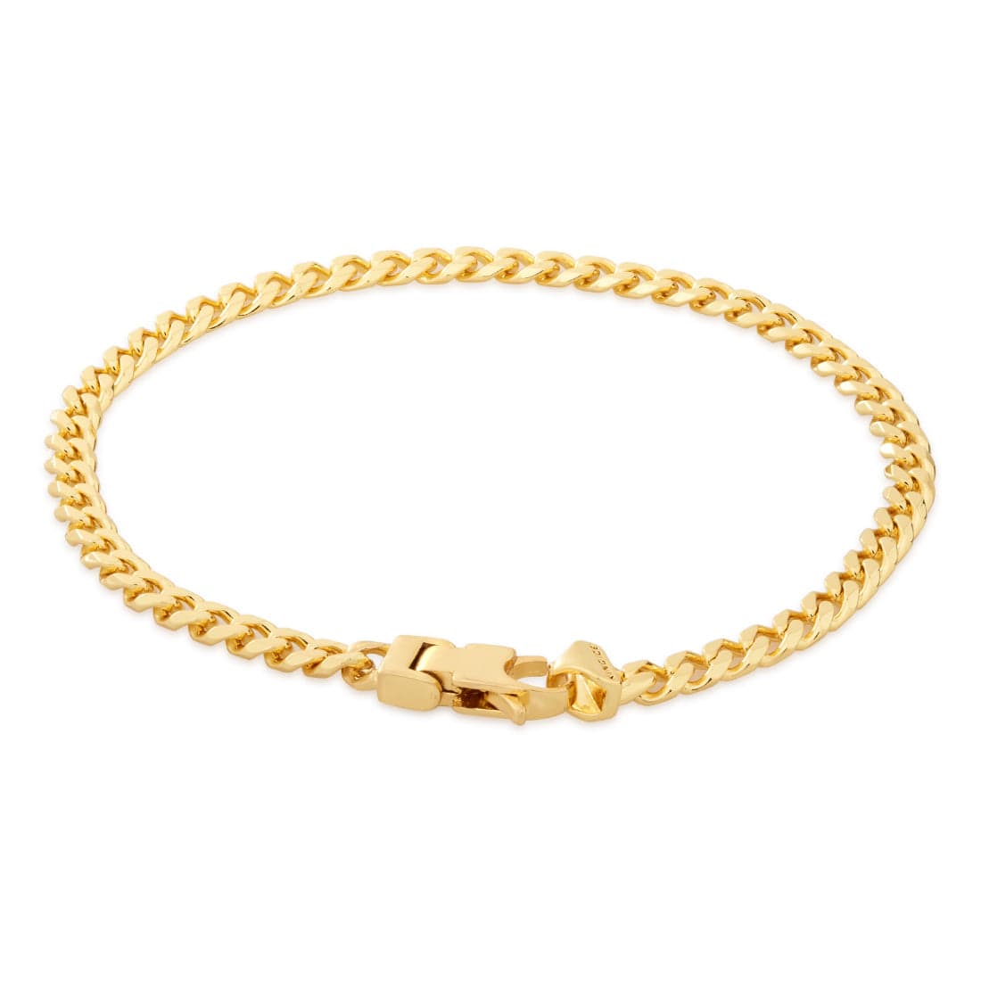 4mm Miami Cuban Link Bracelet  in  by King Ice