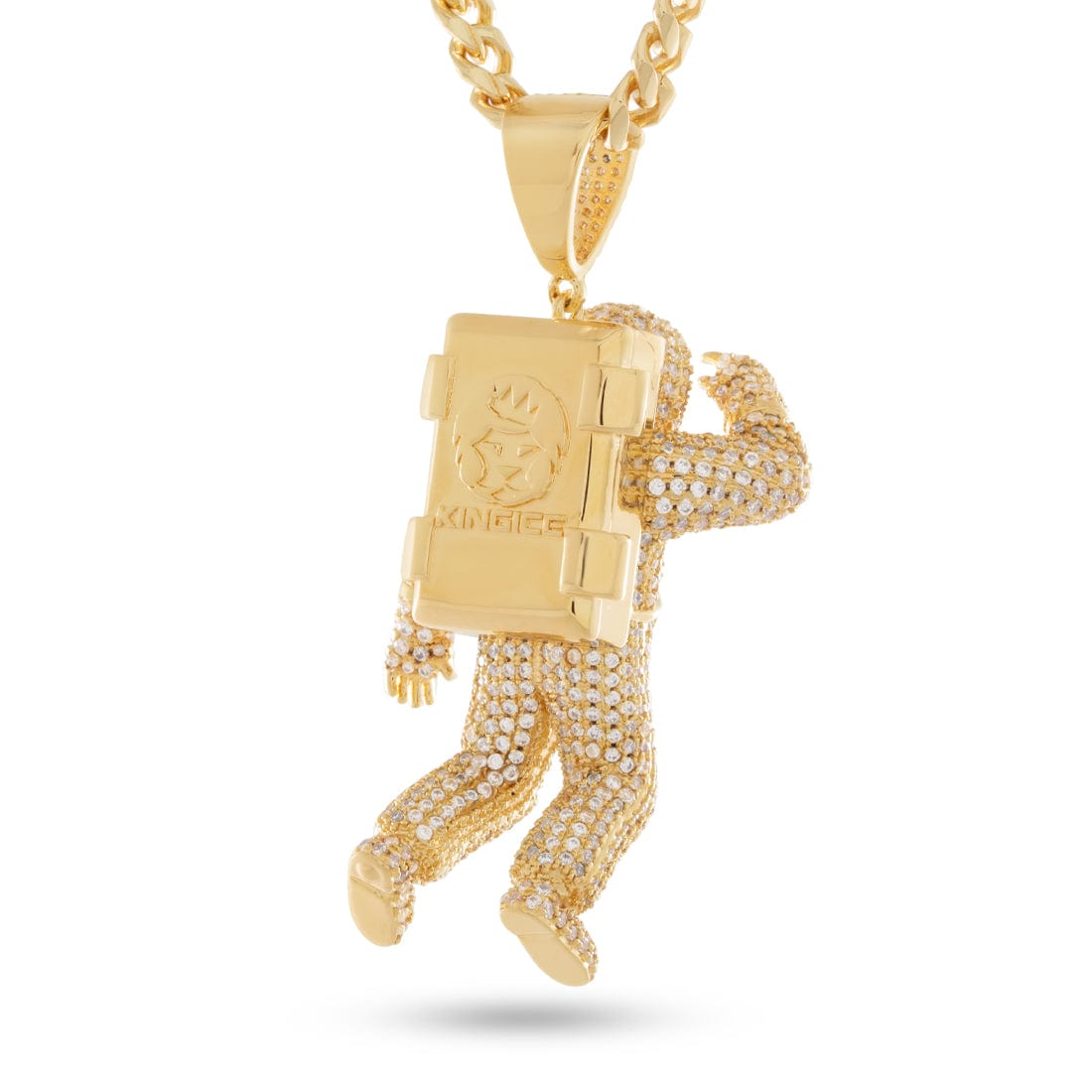 Astronaut Necklace  in  by King Ice