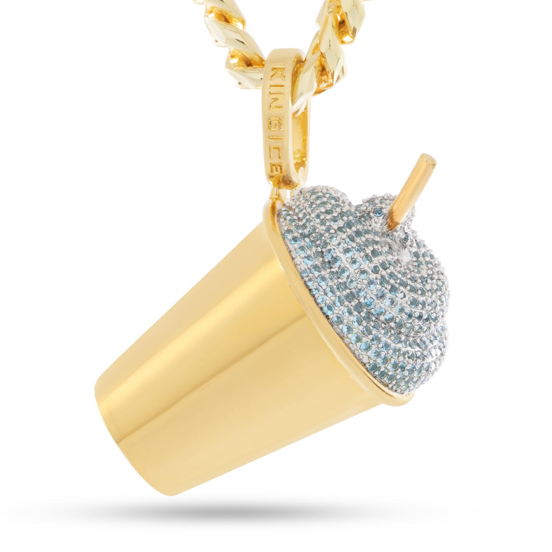 Slurpee® x King Ice - Blue Slurpee® Necklace  in  by King Ice