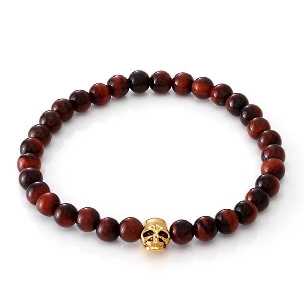 Death's Wine Bracelet by MARZ  in  14K Gold / 8.5" by King Ice