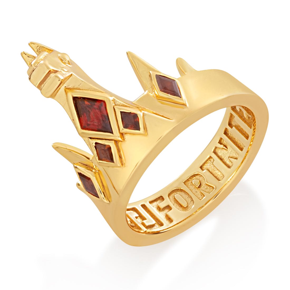 Fortnite x King Ice - Victory Crown Ring  in  Sterling silver / 14K Gold / 7 by King Ice