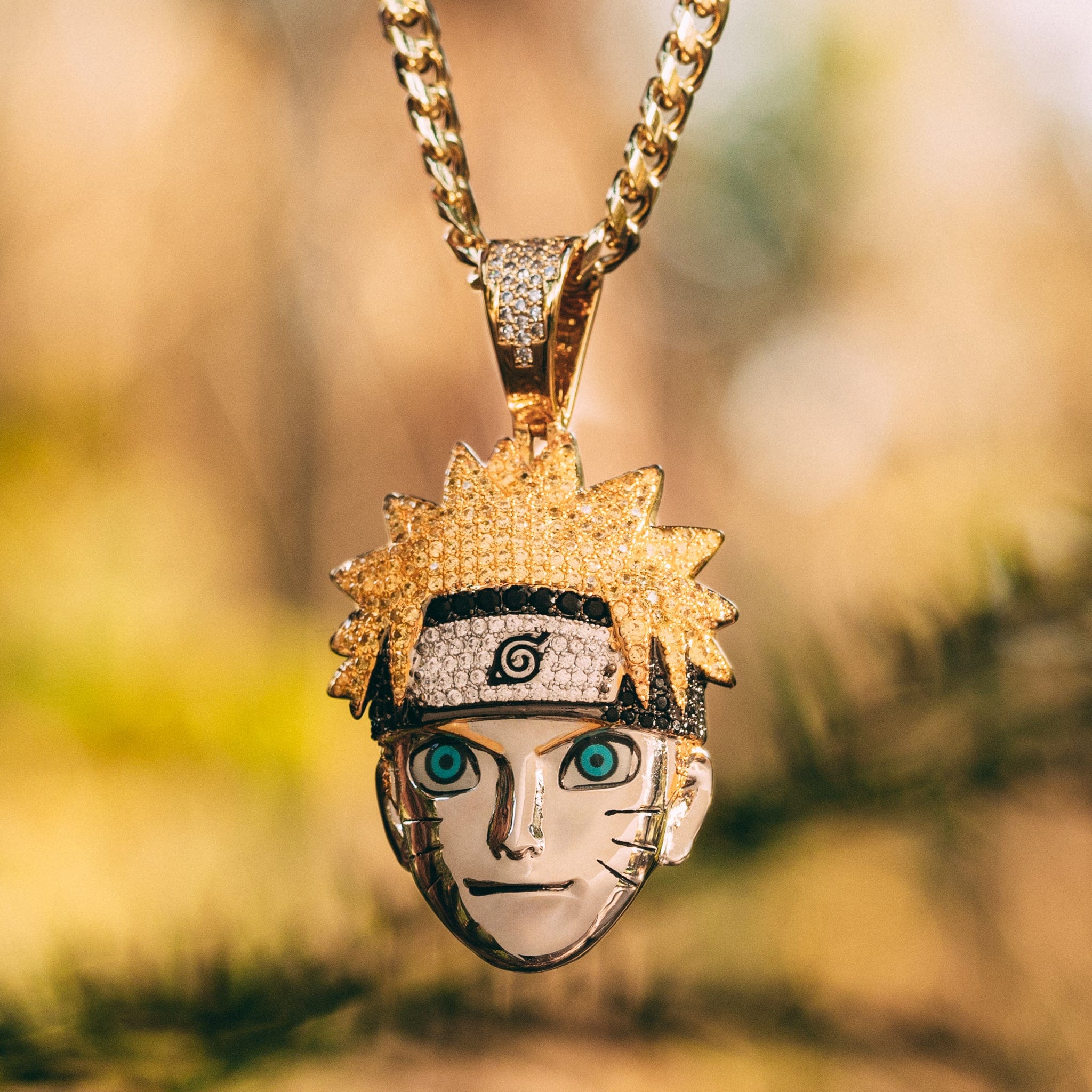 Naruto x King Ice - Naruto Necklace  in  2.4" by King Ice