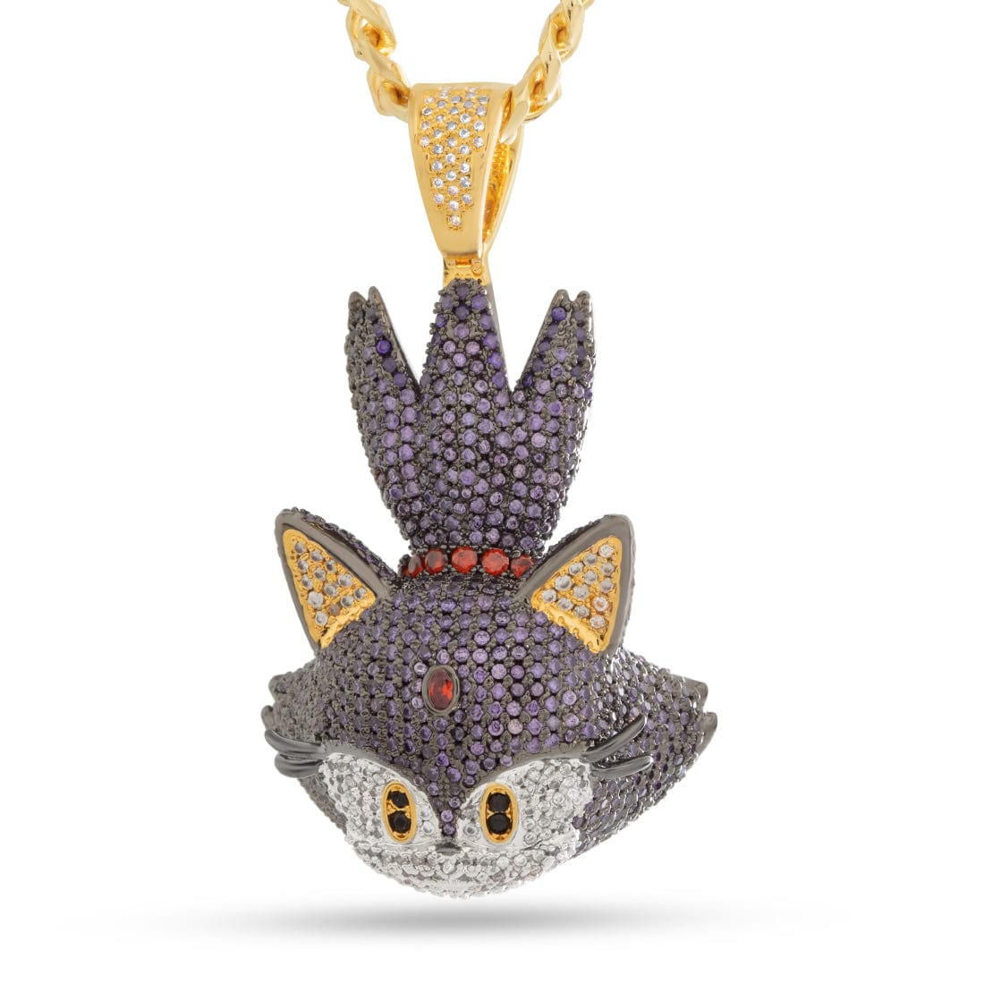 Sonic the Hedgehog x King Ice - Blaze Necklace  in  by King Ice