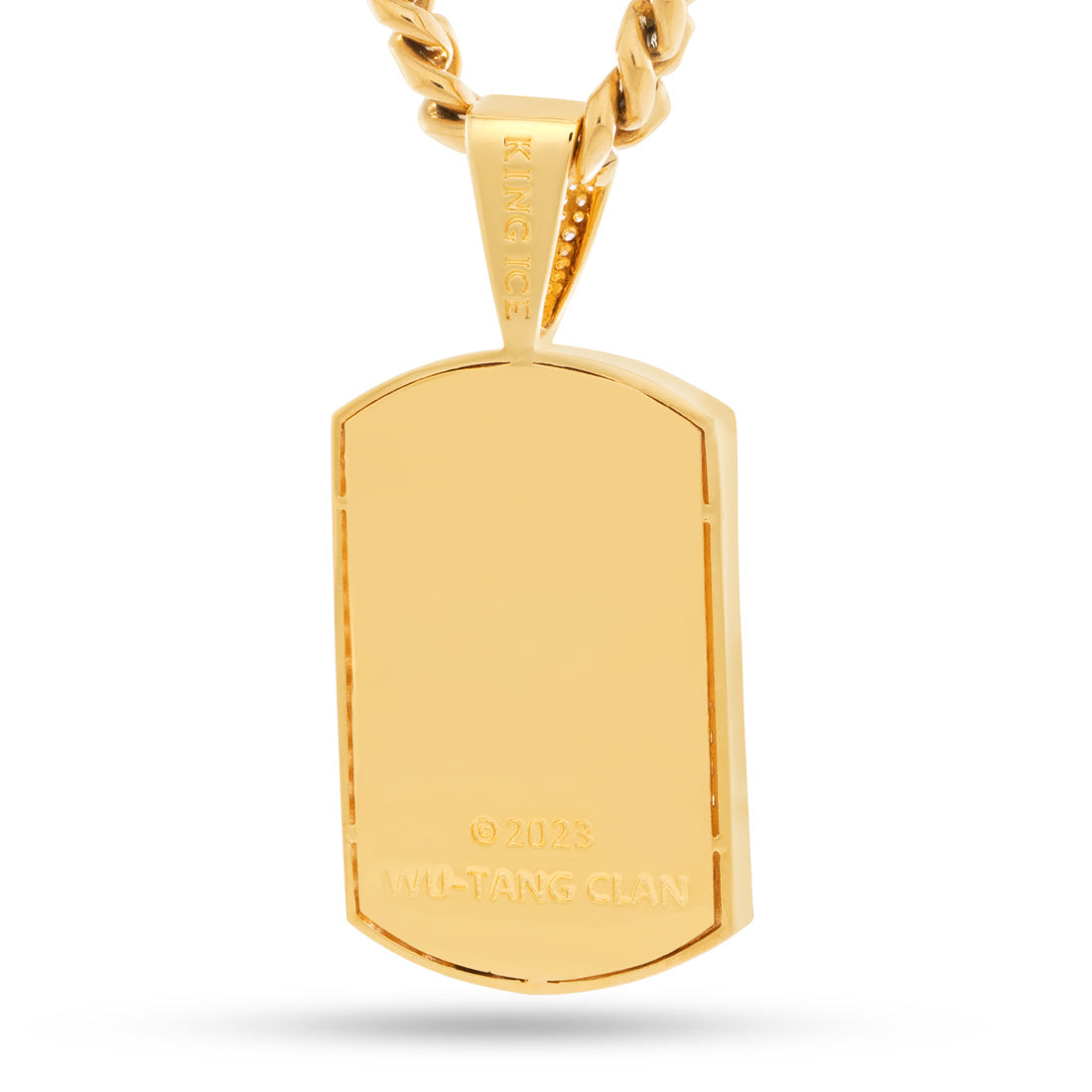 Wu-Tang x King Ice - Wu Dog Tag Necklace  in  by King Ice