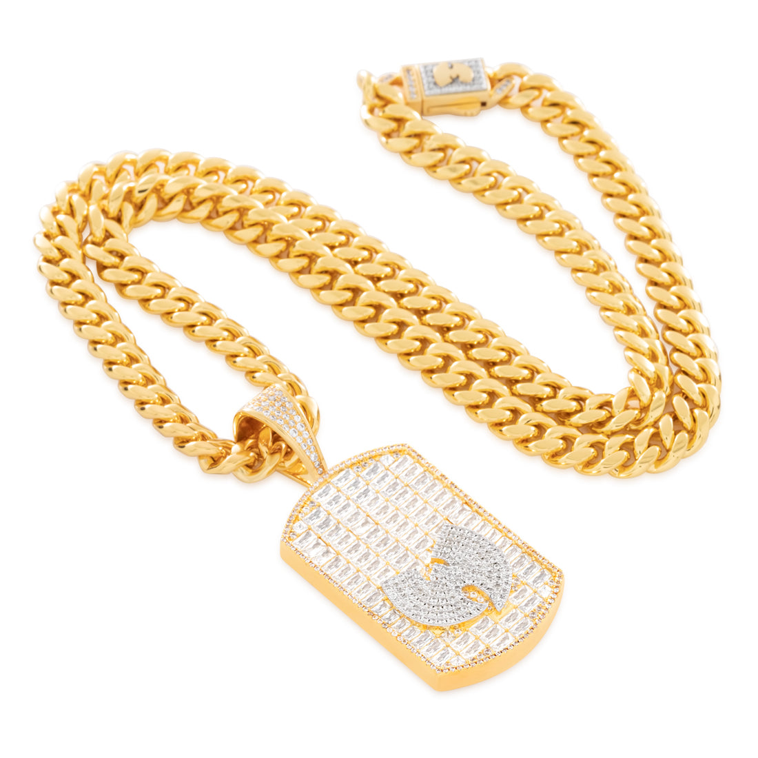 Wu-Tang x King Ice - Wu Dog Tag Necklace  in  by King Ice