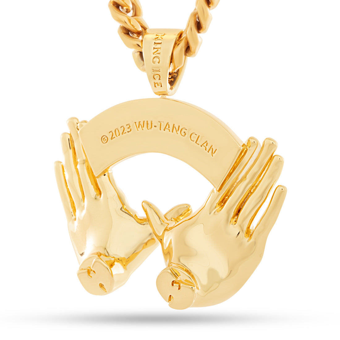 Wu-Tang x King Ice - Wu-Tang Forever Necklace  in  18K Gold / 2" by King Ice