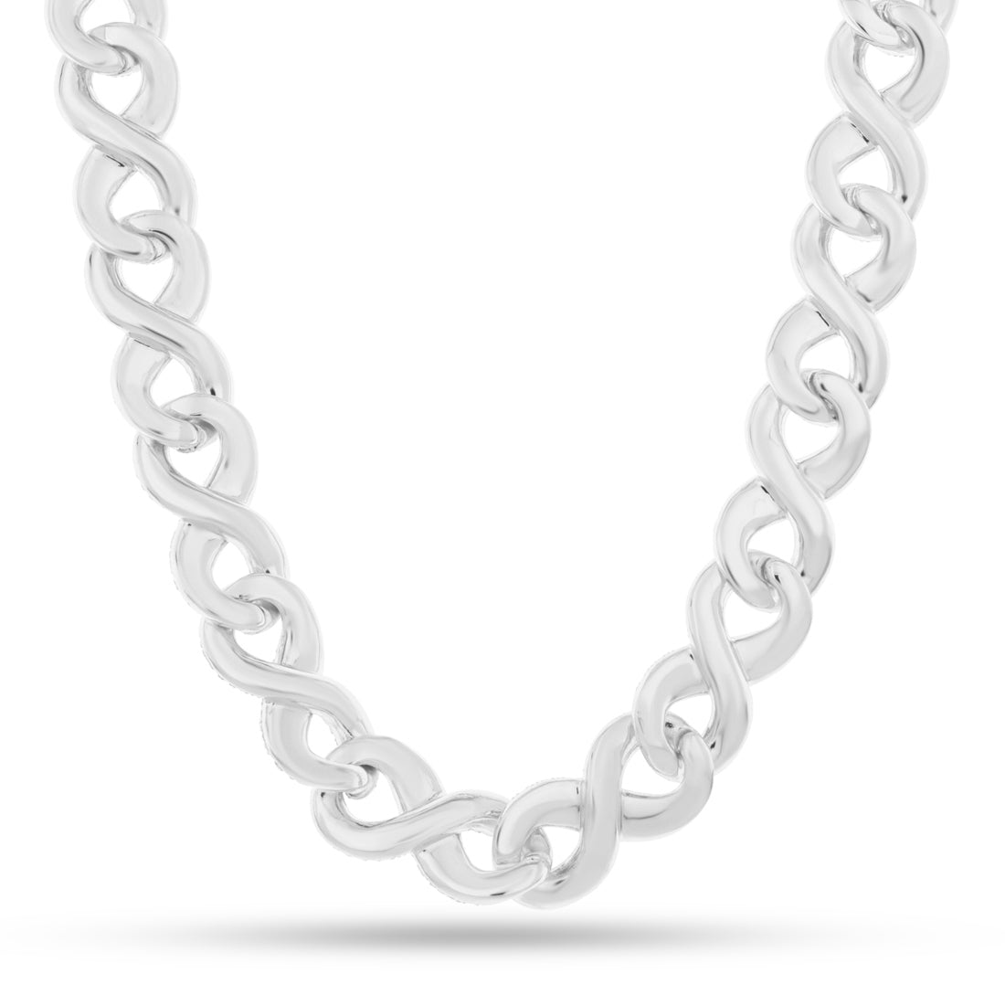 15mm Infinity Link Chain  in  by King Ice