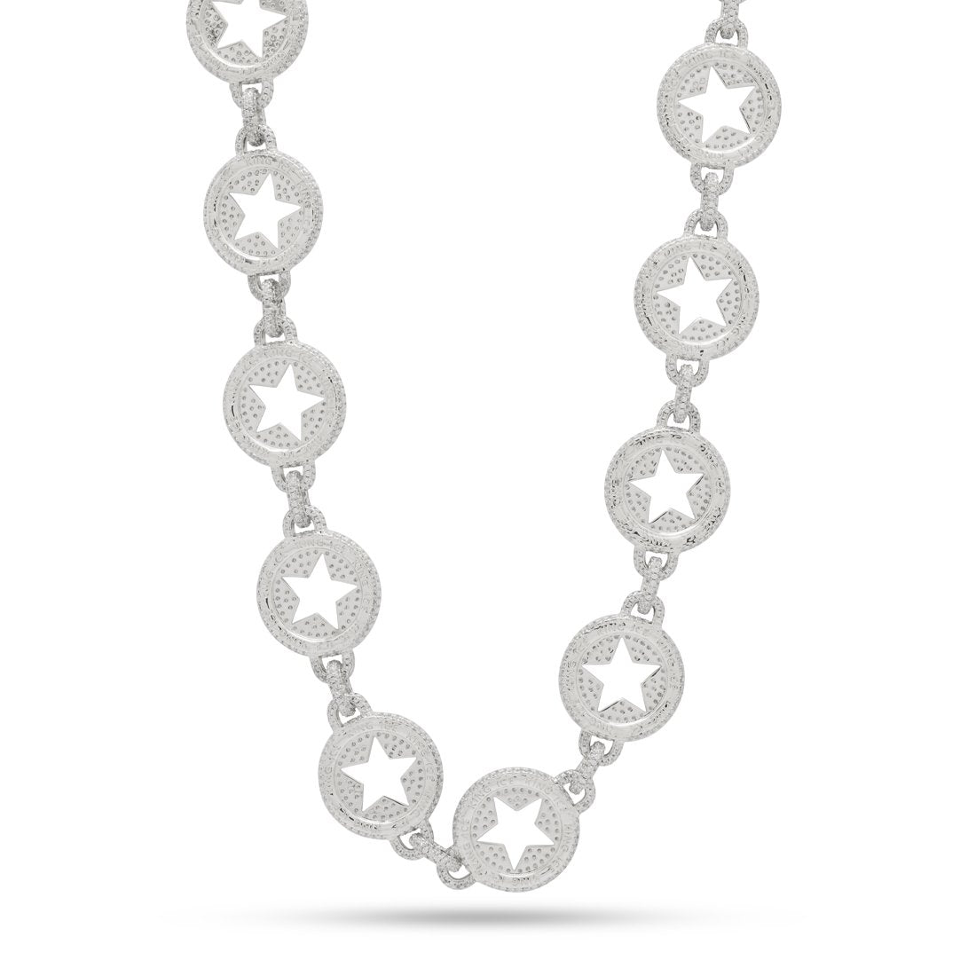 20mm Circled Star Chain  in  by King Ice