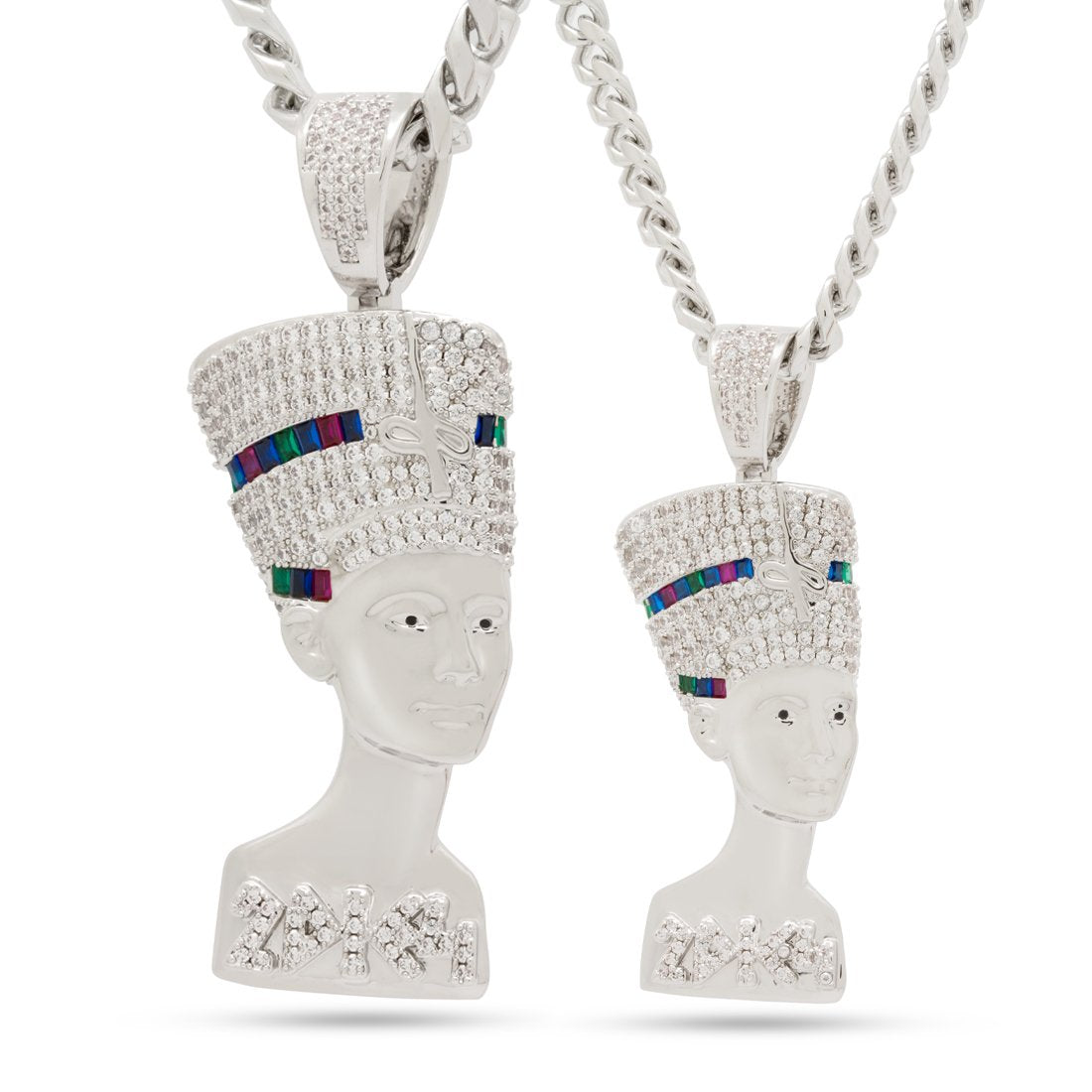 3D Boss Nefertiti Necklace  in  by King Ice