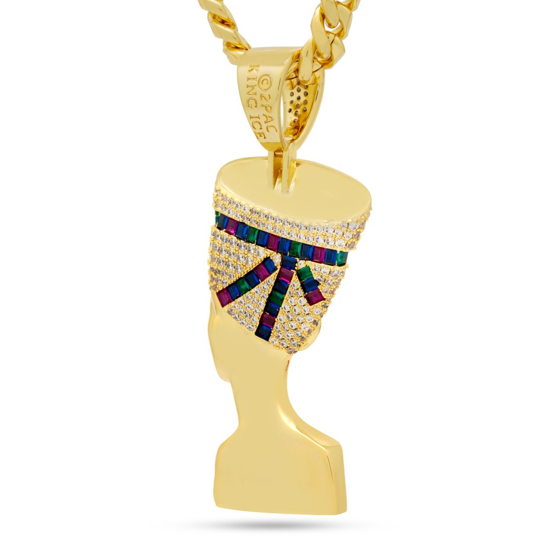 3D Boss Nefertiti Necklace  in  by King Ice