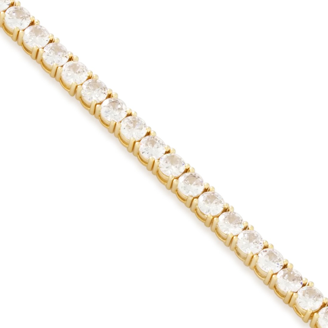 4mm Tennis Choker Chain  in  by King Ice