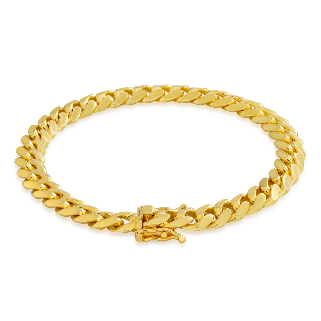 5mm Miami Cuban Link Bracelet  in  by King Ice