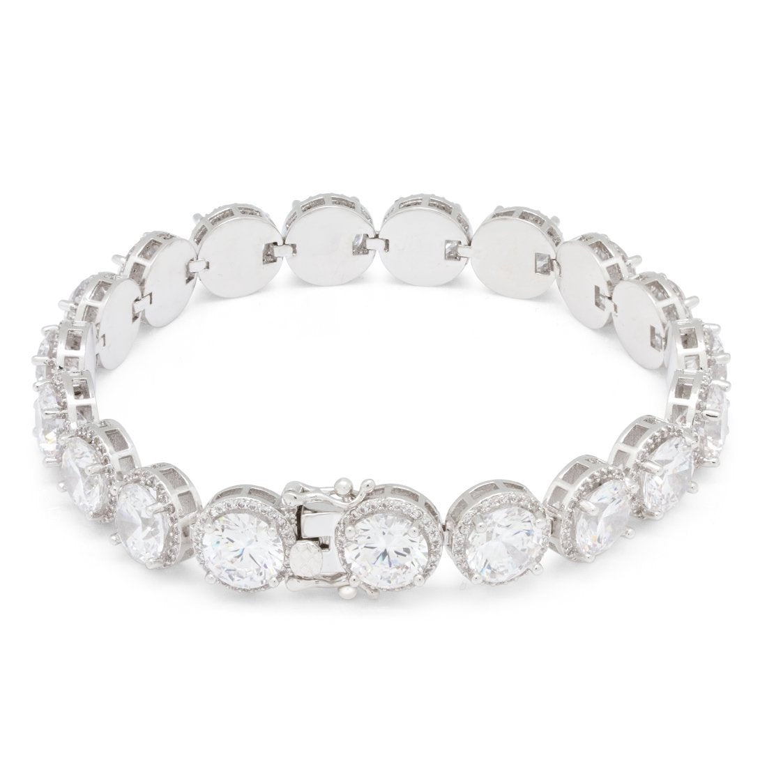 8mm Brillaint-Cut Tennis Bracelet  in  by King Ice