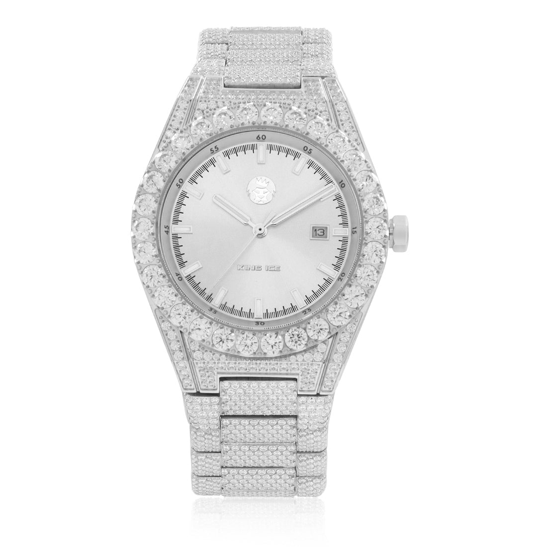 Arctic III Watch  in  White Gold by King Ice