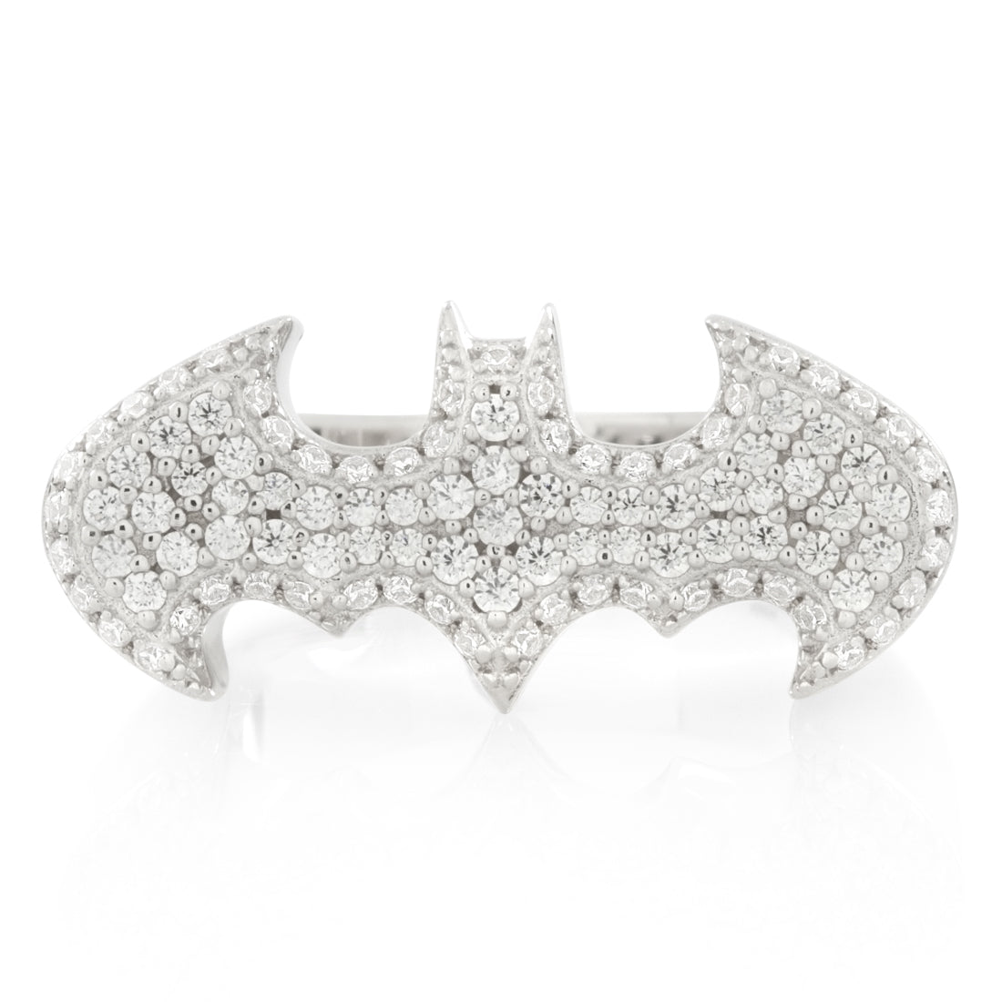 Batman x King Ice - 11mm Classic Batman Logo Ring  in  by King Ice