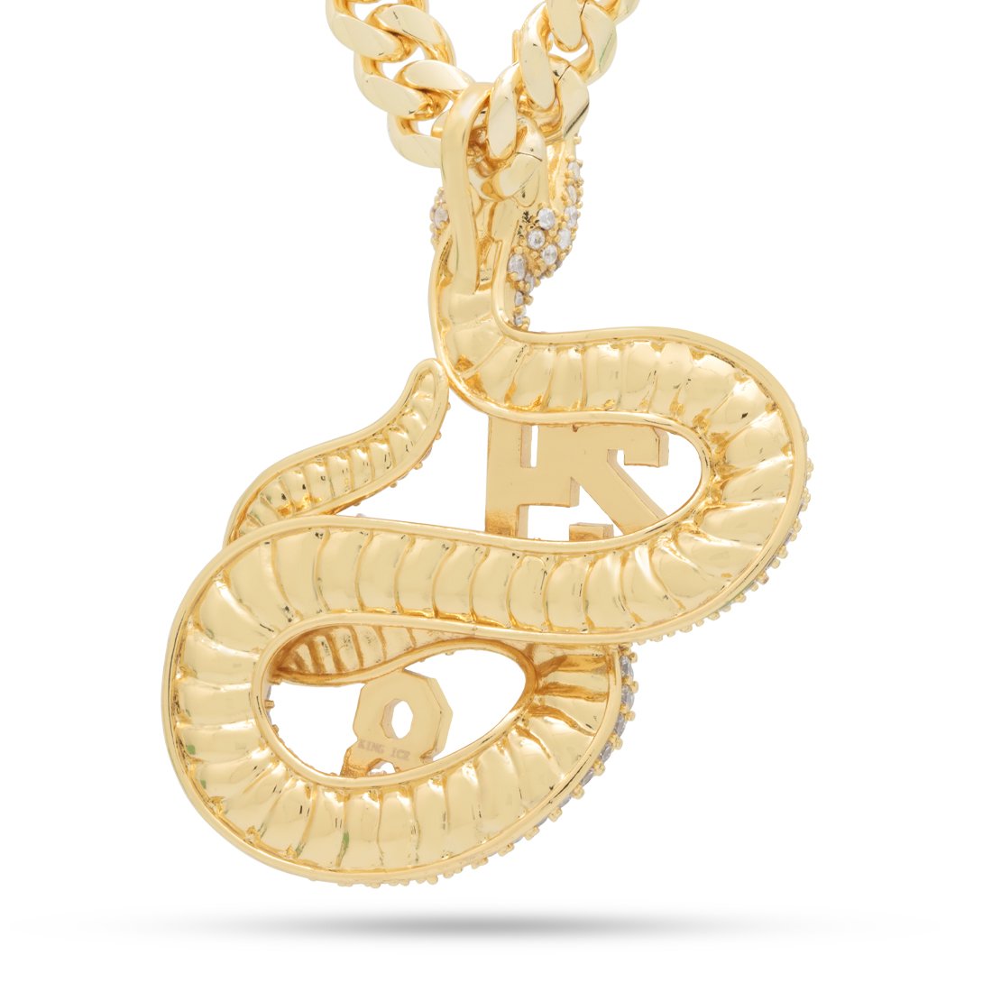 Black Mamba Eras Necklace  in  by King Ice