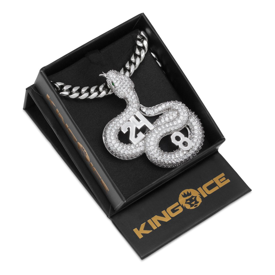 Black Mamba Eras Necklace  in  by King Ice