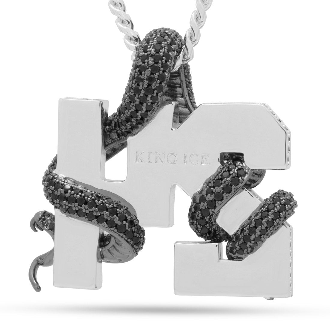 Black Mamba Number 24 Necklace  in  by King Ice