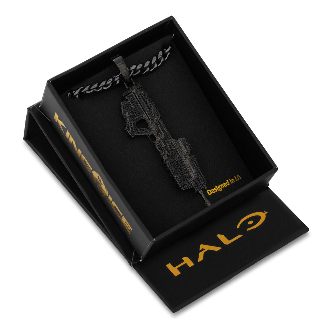 Halo x King Ice - MA5C Assault Rifle Necklace  in  by King Ice