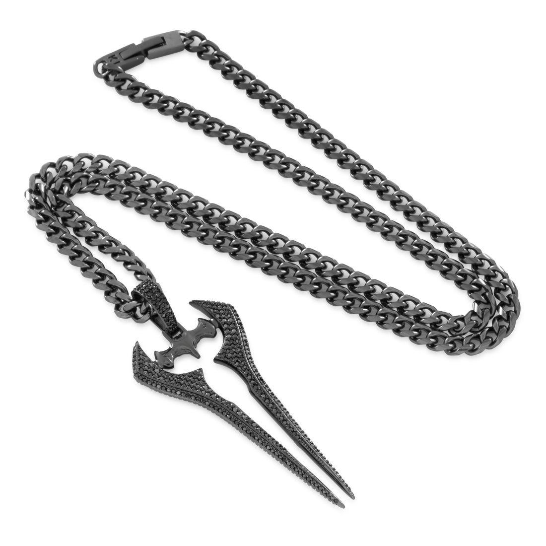 Halo x King Ice - Iced Energy Sword Necklace  in  by King Ice