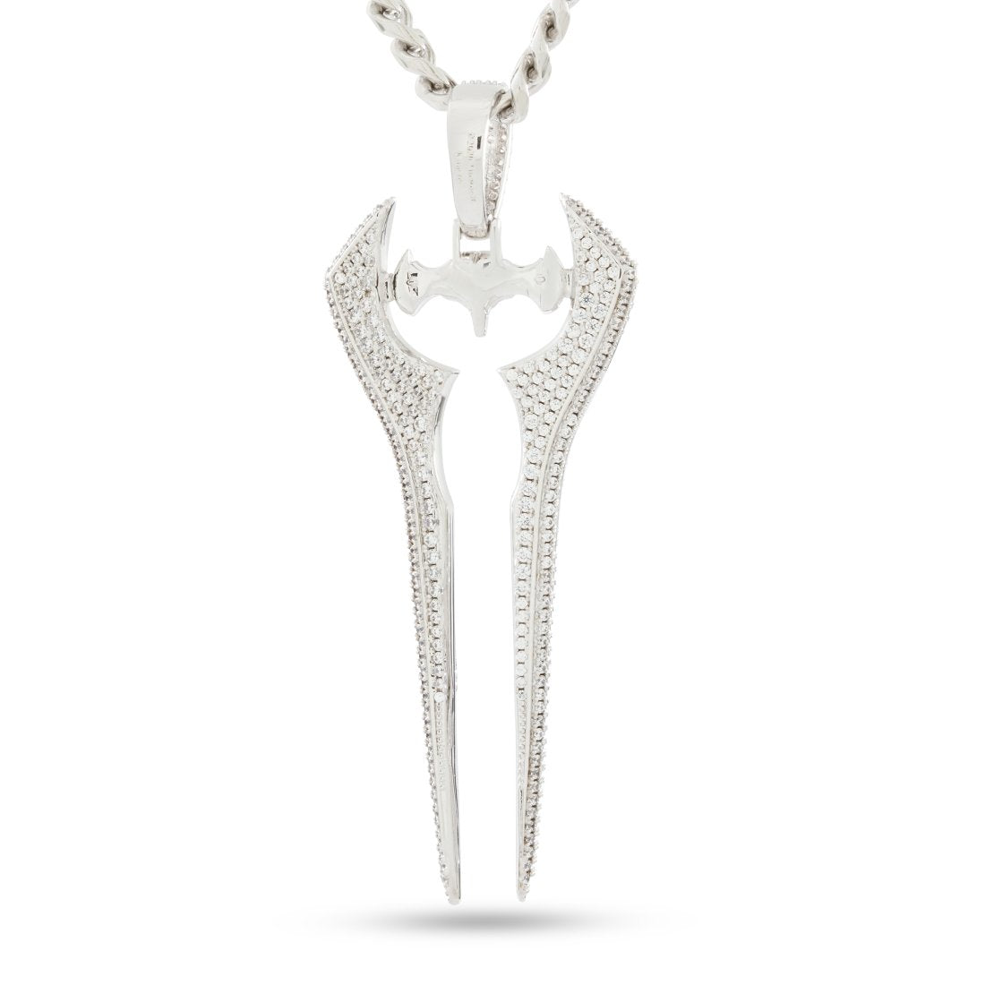 Halo x King Ice - Iced Energy Sword Necklace  in  by King Ice