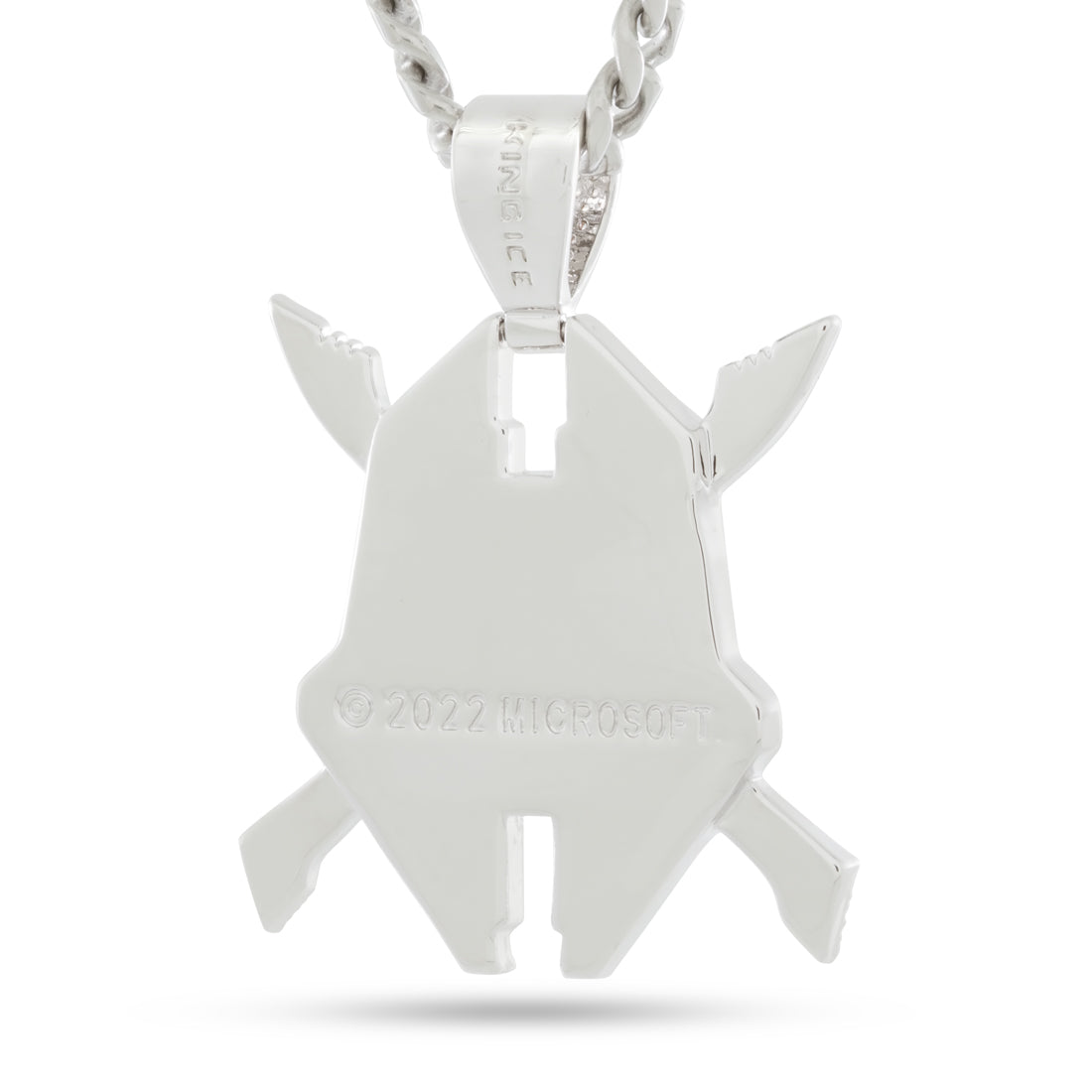 Halo x King Ice - Legendary Emblem Necklace  in  by King Ice