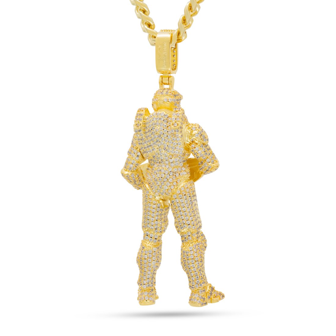 Halo x King Ice - Master Chief Necklace  in  by King Ice