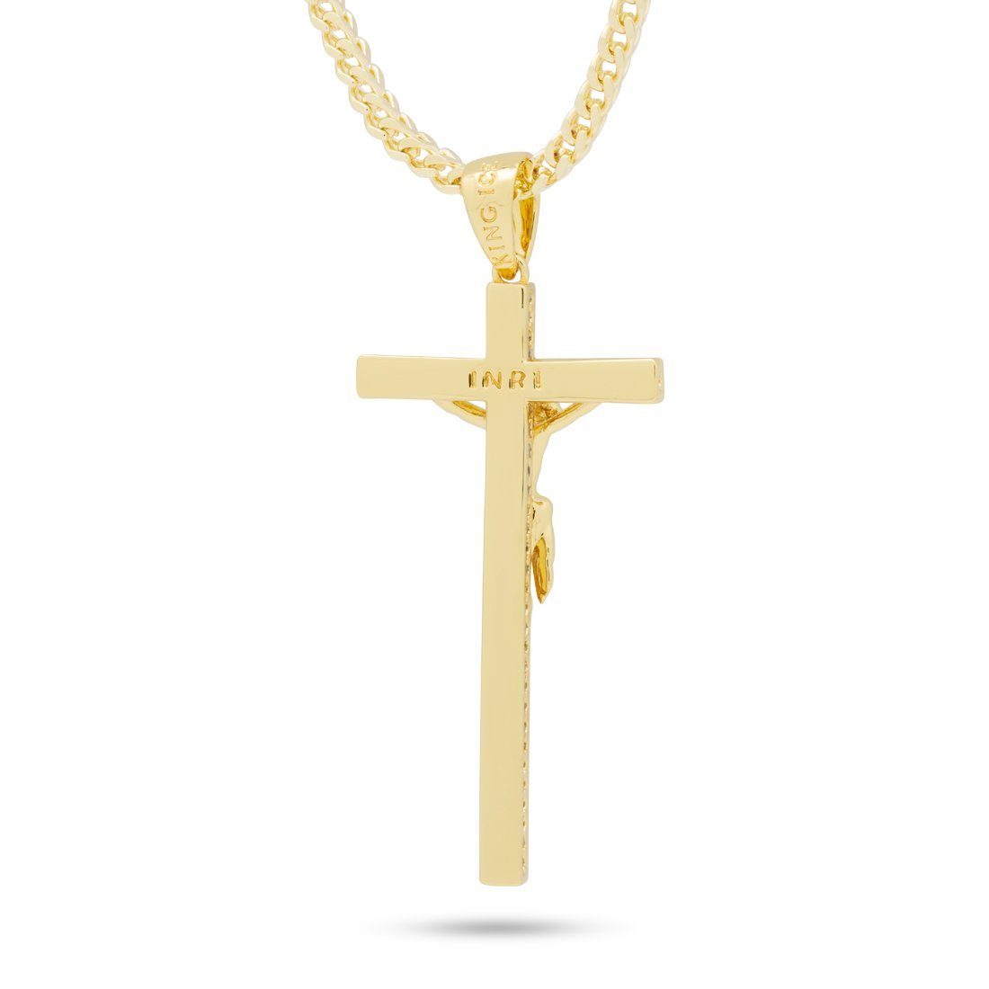 Latin Crucifix Necklace  in  by King Ice