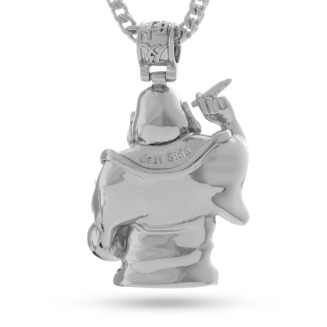 Laughing Buddha Necklace  in  by King Ice