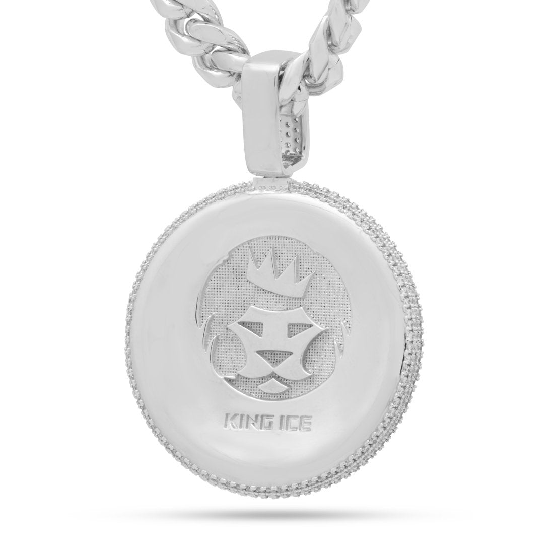 Lion Shield Necklace  in  by King Ice