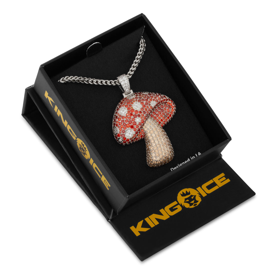 Mushroom Necklace  in  by King Ice