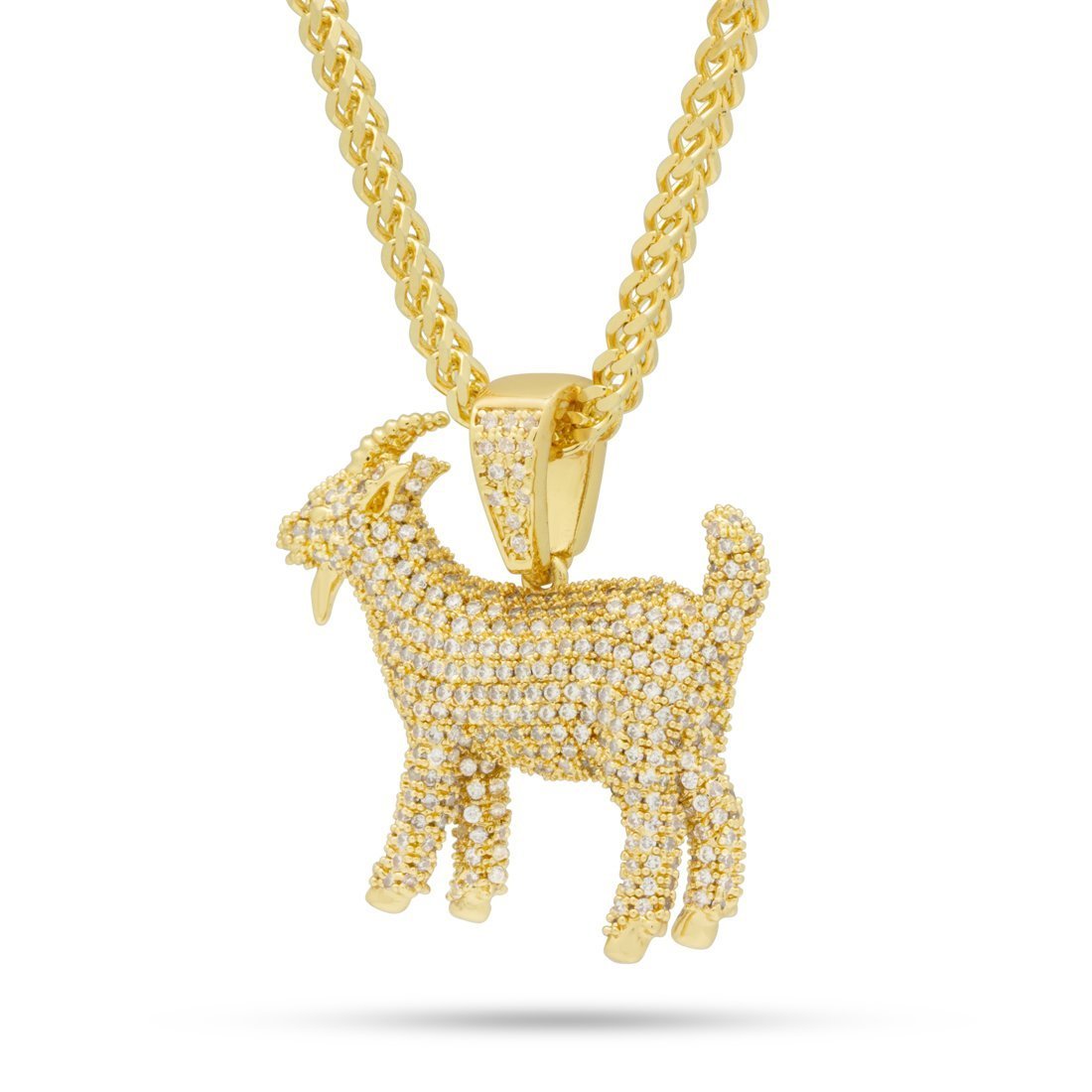 Notorious B.I.G. x King Ice - GOAT Necklace  in  14K Gold / 1.2" by King Ice