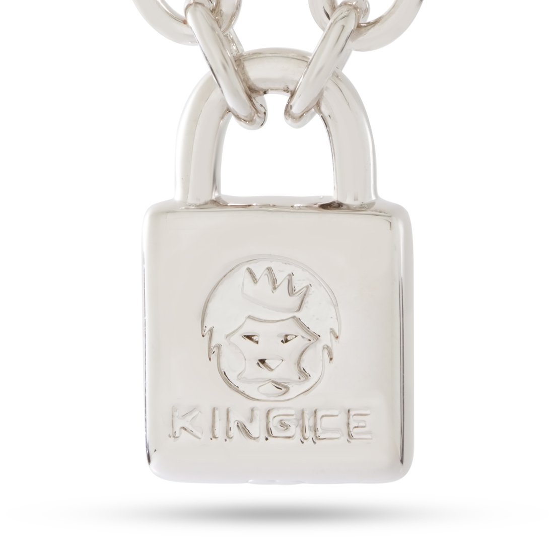 Original Padlock Necklace  in  by King Ice