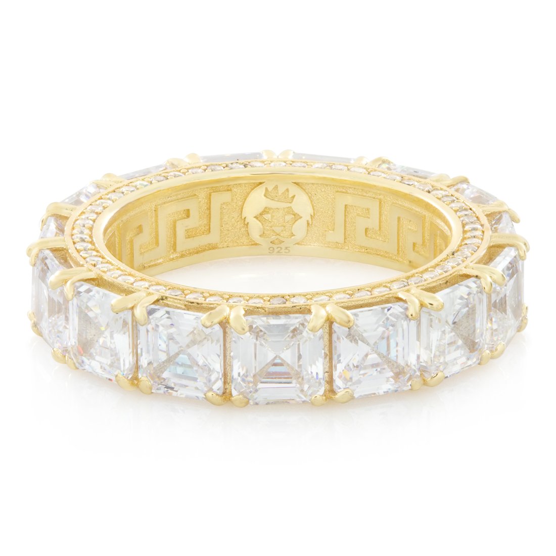 Princess-Cut Ring  in  by King Ice