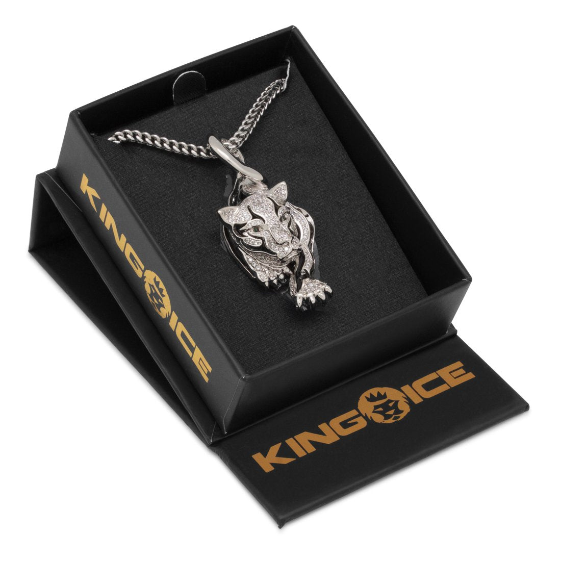 Prowl Panther Necklace  in  by King Ice