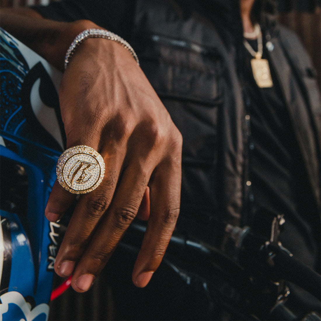 Ruff Ryders x King Ice - Ryde or Die Championship Ring  in  by King Ice