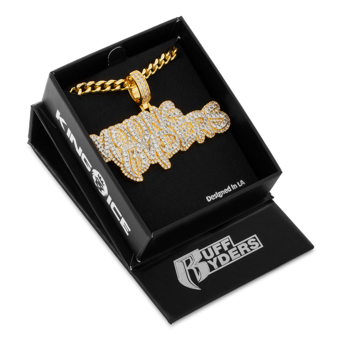 Ruff Ryders x King Ice - Young Ryders Necklace  in  by King Ice