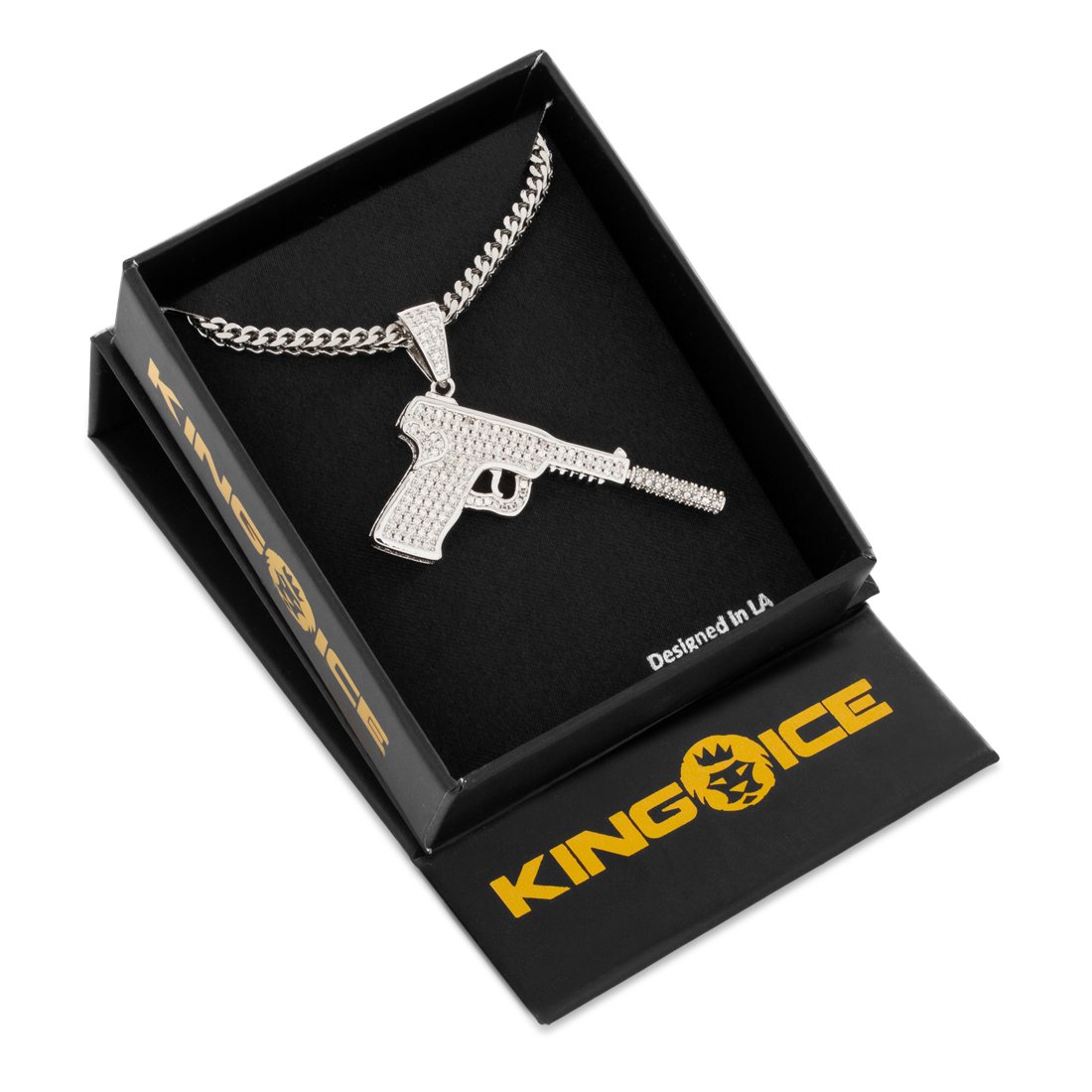 Silencer Necklace  in  by King Ice