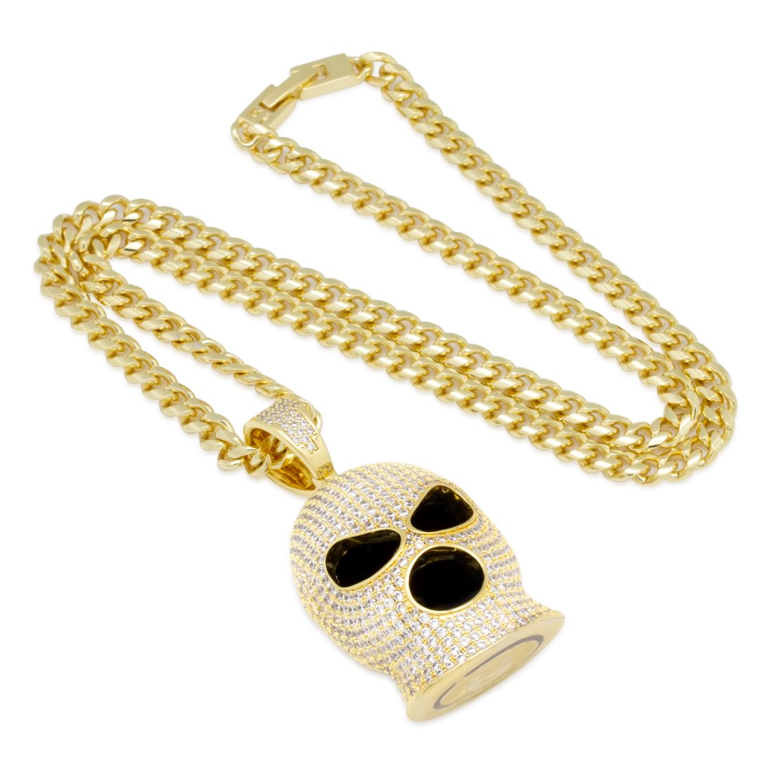 Ski Mask Goon Necklace  in  by King Ice