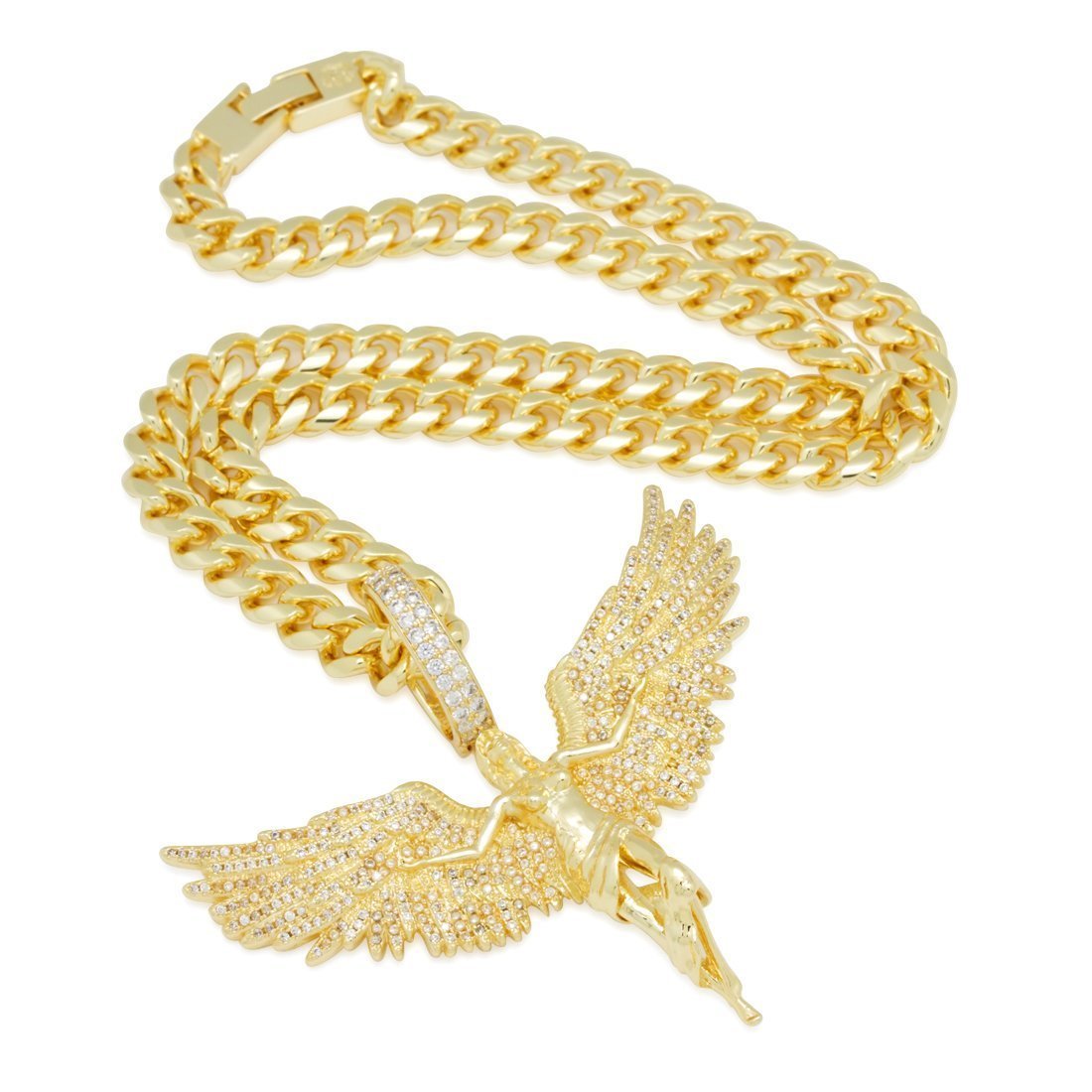 Soaring Angel Necklace  in  by King Ice