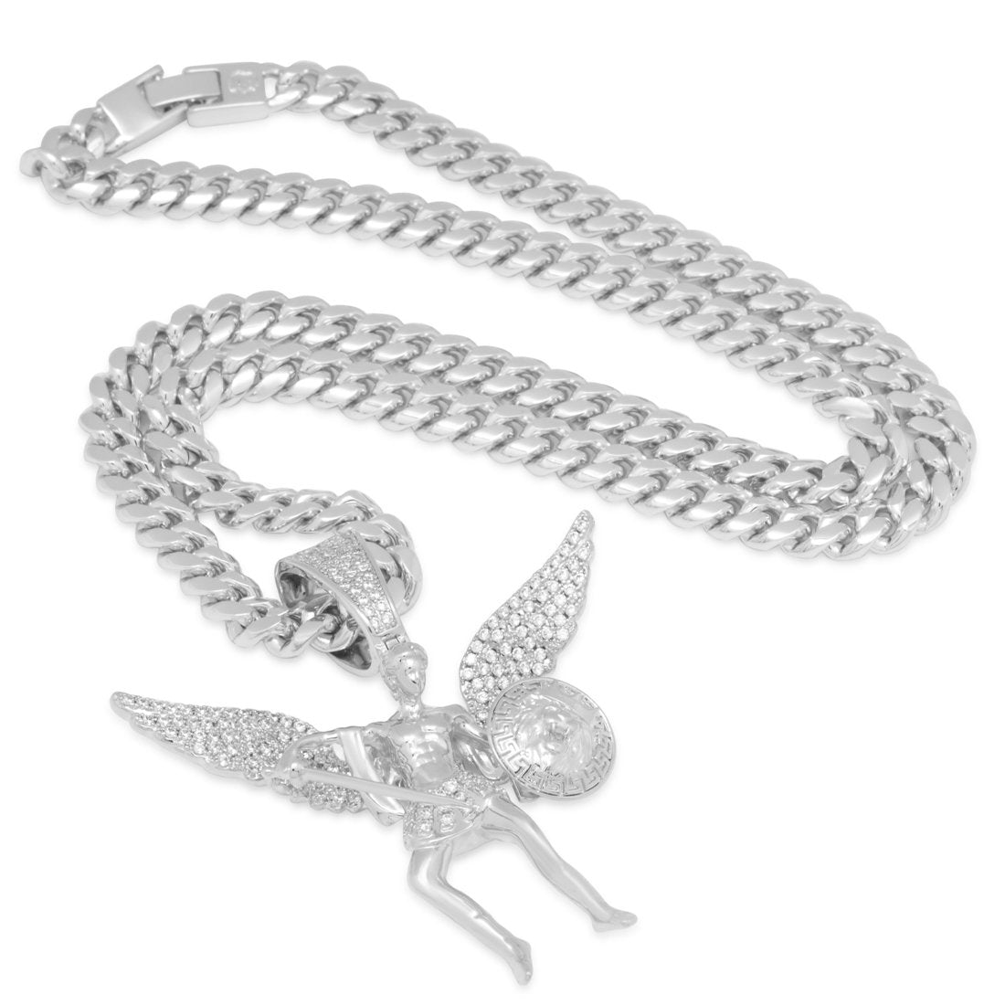 St. Michael the Archangel Necklace  in  by King Ice