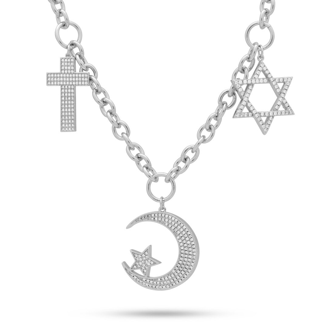 Unity Chain of Abraham Necklace  in  by King Ice