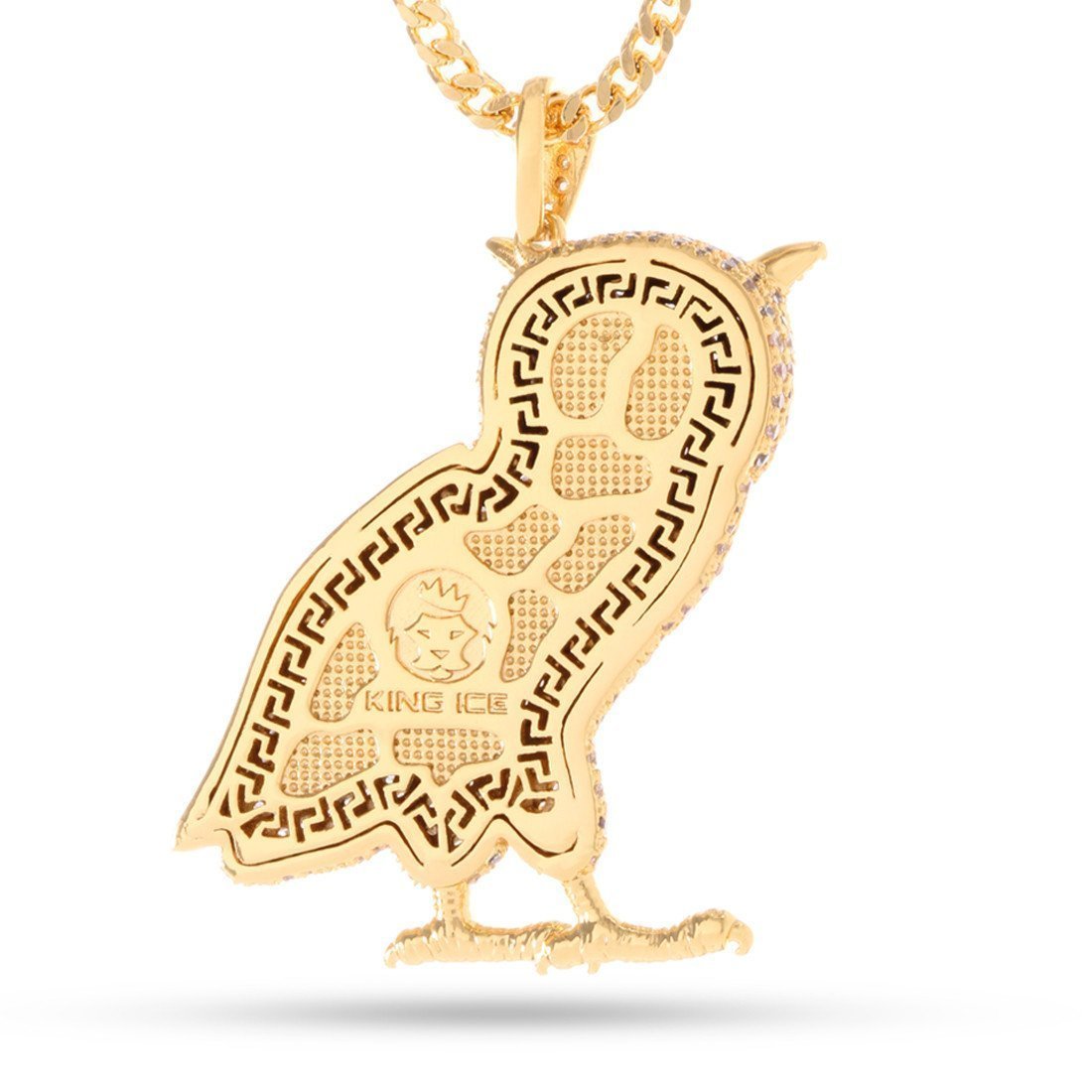 Wise Owl Necklace  in  by King Ice