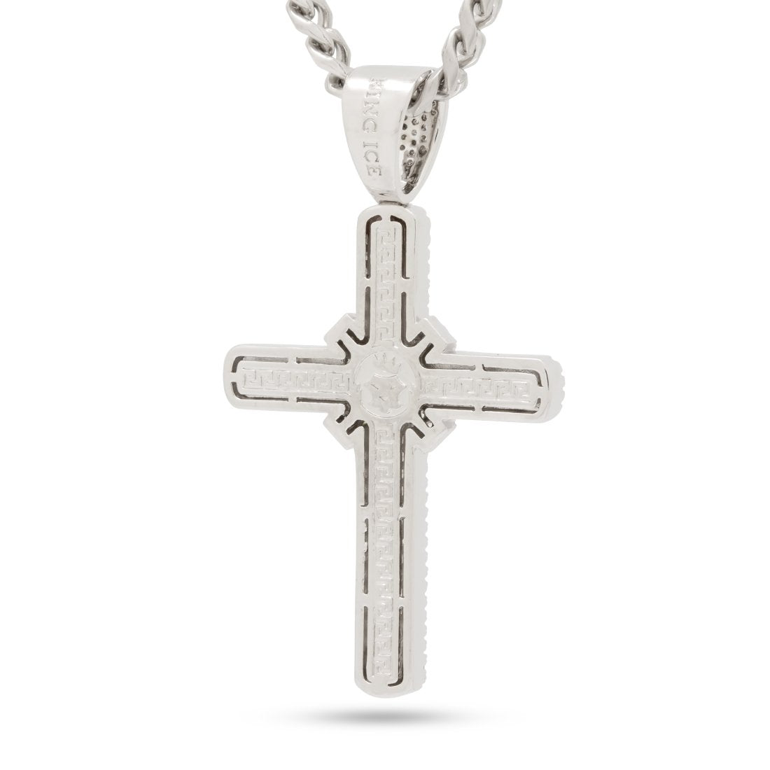 Wrapped Cross Necklace  in  by King Ice